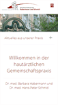 Mobile Screenshot of habermann-schmid.de